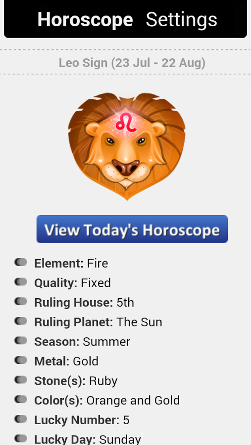 Accurate Horoscope截图3