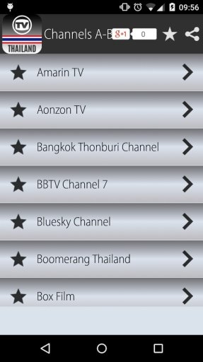 TV Channels Thailand截图4