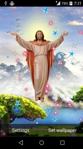 Jesus Live Wallpaper截图5