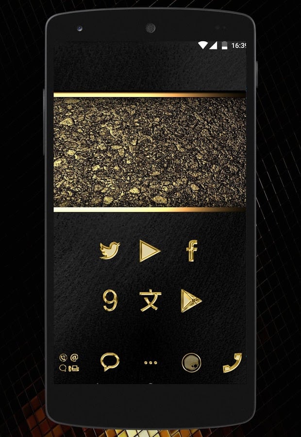 Gold Theme图标包截图2