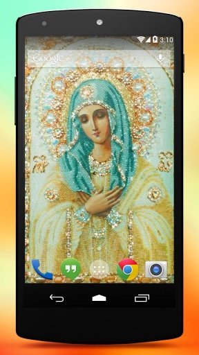 Virgin Mary Live Wallpaper截图1