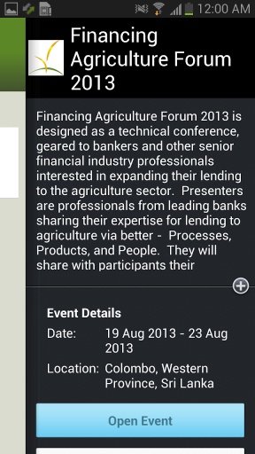 Financing Agriculture Forum 20截图1