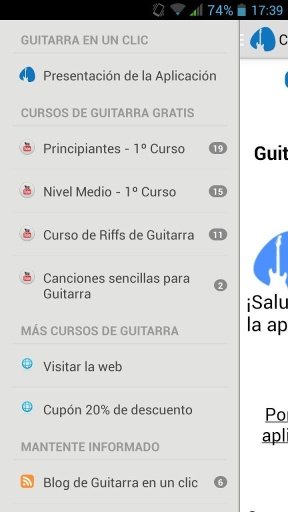 Curso de Guitarra Gratis en un clic截图1