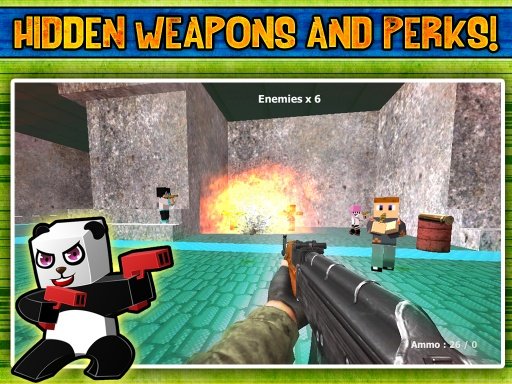 Cube Pandas Survival Games截图6