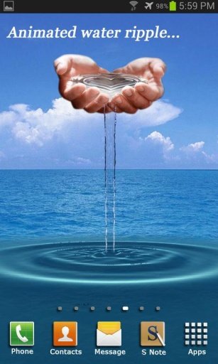 3D Water Live Wallpaper截图3