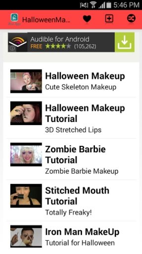 Halloween Make Up Tutorials截图4