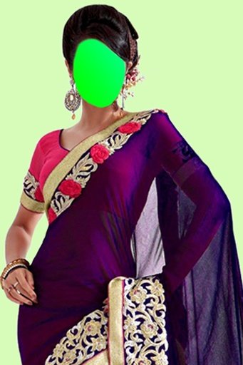 Beautiful Saree Photo Montage截图3