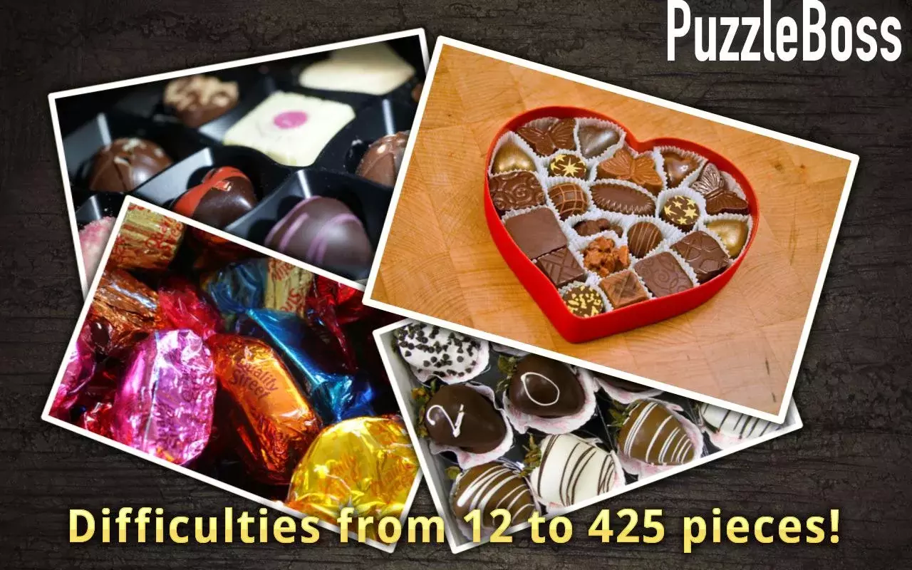 Chocolate Jigsaw Puzzles FREE截图5