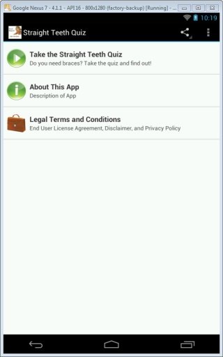 Straight Teeth Quiz截图2