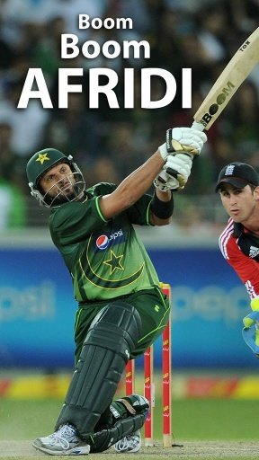 Boom Boom AFRIDI Wallpaper截图1