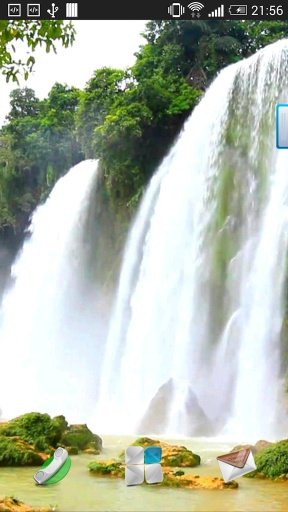 Beautiful Waterfall Live Wallpaper截图6