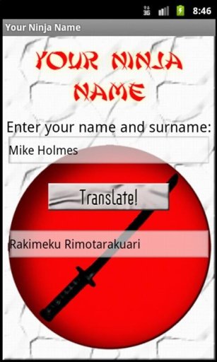 Your Ninja Name截图2