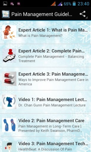 Pain Management Guidelines截图2