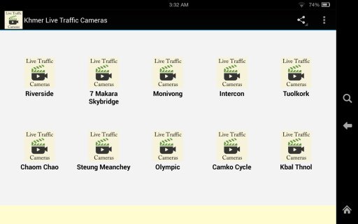 Khmer Live Traffic Cameras截图1