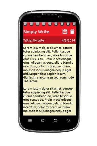 Simply Write - Notes and Memos截图1