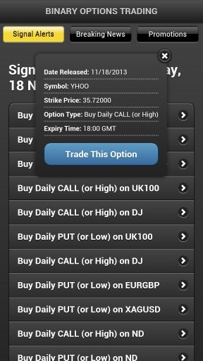 Binary Options Brokerage截图1