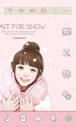 snow dodol launcher theme截图6