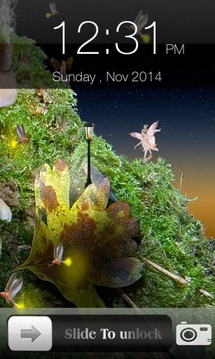 Fireflies Screen Lock截图1