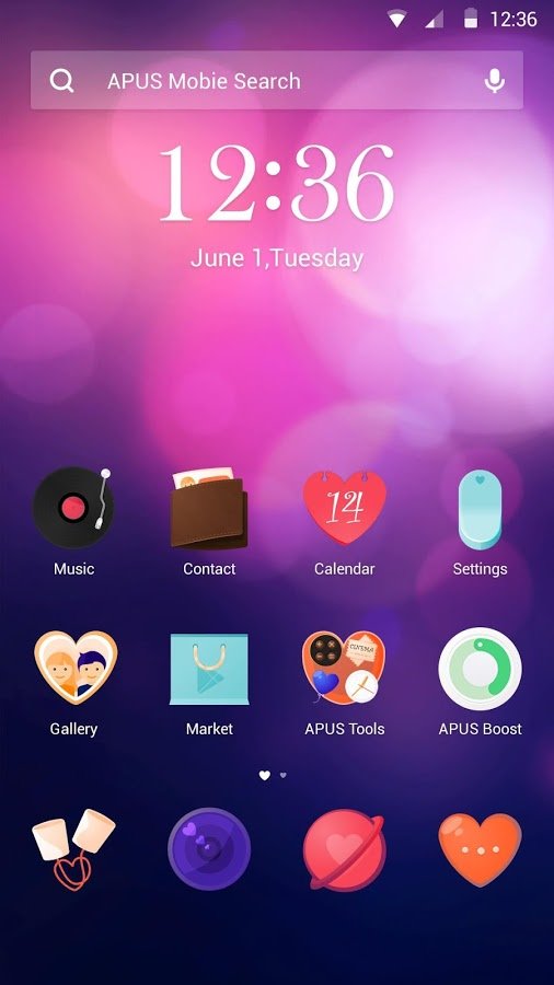 Valentine Theme for APUS截图5