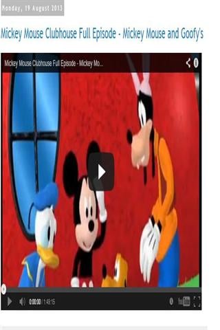 米奇妙妙屋 Mickey Mouse Clubhouse Vidoes截图2