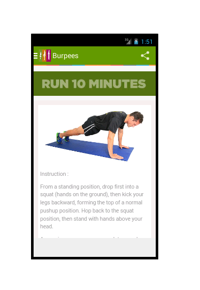 10 Minutes Run Exercises截图7