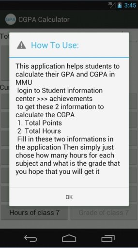 CGPA &amp; GPA Calculator (MMU)截图6