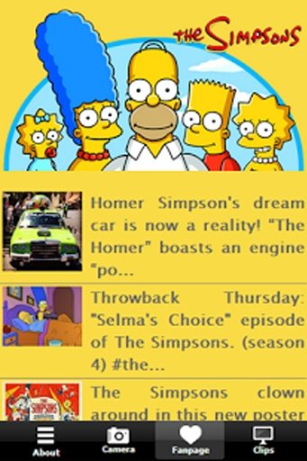 Simpsons Camera截图1