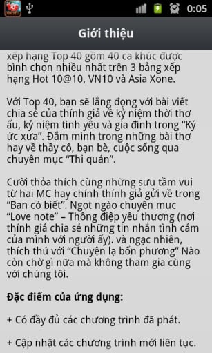 Xone FM Top 40 Cực截图3