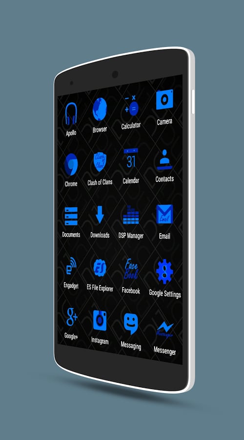 Simply Blue Icons图标截图2