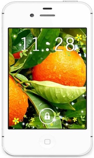 Orange Free live wallpaper截图3