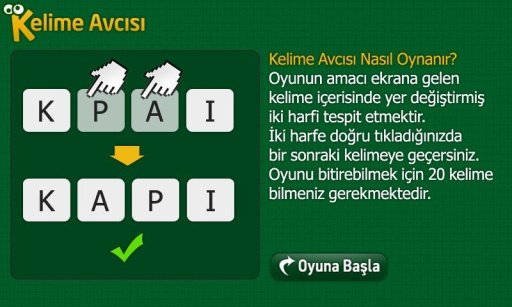 Kelime Avcısı Oyunu截图1