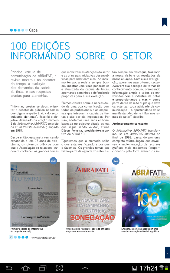 Revista Abrafati截图3