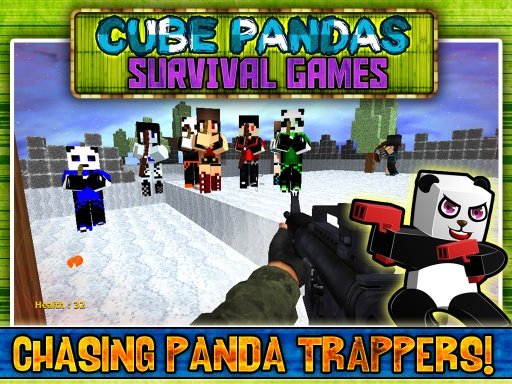 Cube Pandas Survival Games截图7