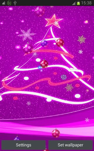 Magic Pink Xmas Tree Lights lw截图3