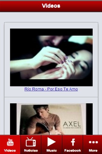 Rio Roma: Videos + Musica截图2