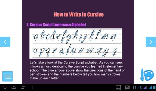 Cursive Writing Tutorials截图5