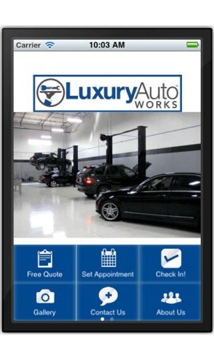 Luxury Auto Works Mobile App截图1