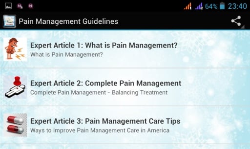 Pain Management Guidelines截图3