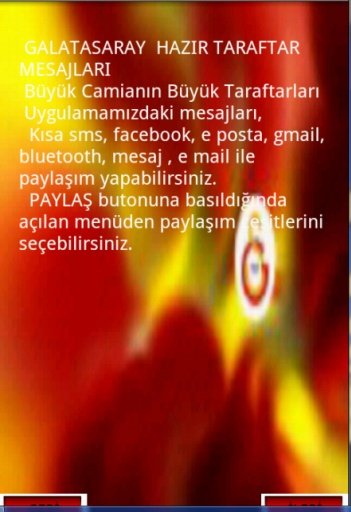 GALATASARAY HAZIR MESAJLARI截图1