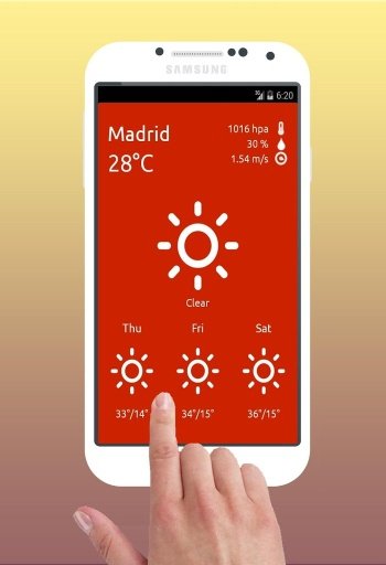 Weather Madrid Info截图3