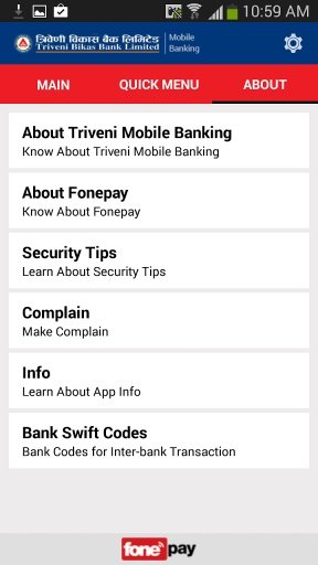 Triveni Mobile Banking截图4