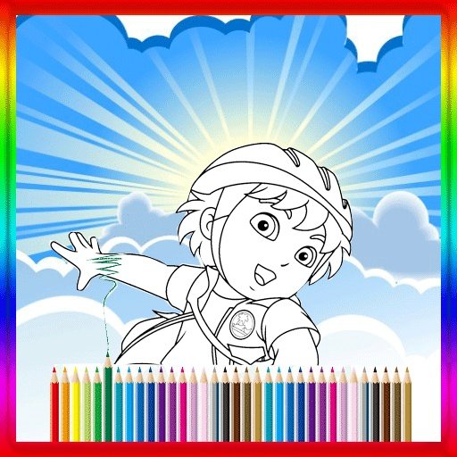 Coloring Book Diego Free截图2