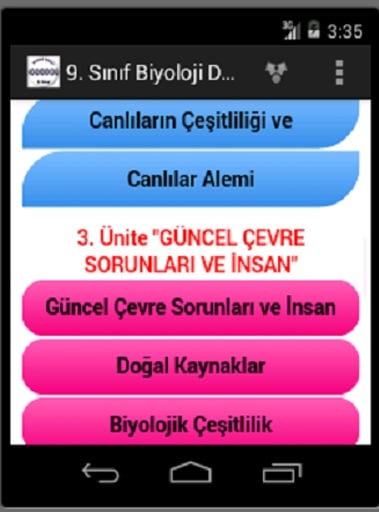 10.Sınıf Biyoloji Ders Notları截图2