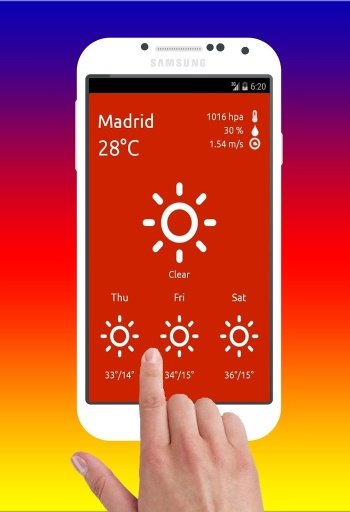 Weather Madrid Info截图4