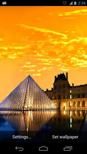 Museum Louvre Live Wallpaper截图1