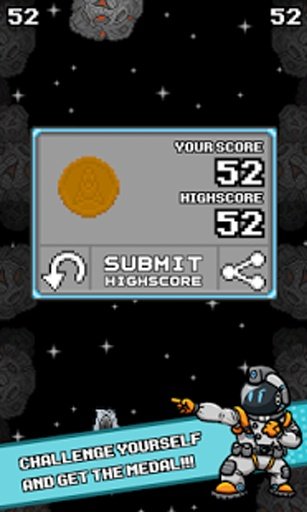 Arcade Game: Asteroid Dodger截图1