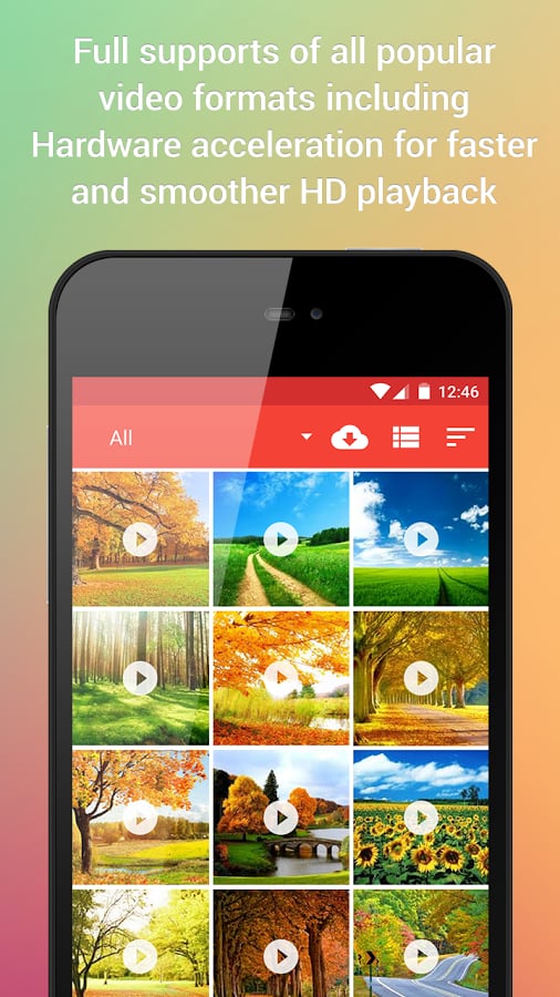 Video Player for Android截图1