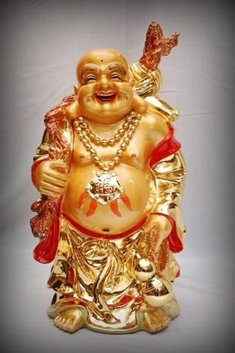 Laughing Buddha wallpaper HD截图1