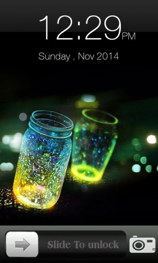 Fireflies Screen Lock截图4