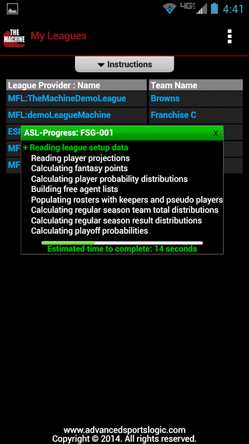 Drafts Lineups Waivers Trades截图4